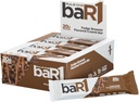 Regel 1 baR1 Crunch Bar - On-The-Go Convenient Protein Snack Bars mit 20g Premium Protein, Natürlich verpackt mit EAAs/BCAAs, Hunger-Filling Fiber (12 Count Box, Fudge Brownie)