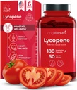 Lycopin 50mg 180 Vegetarische Kapseln | Supplement Gesundheit | Natürliche Tomaten Extrakt Nicht-GMO | reines Pulver