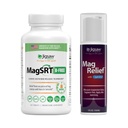 Jigsaw Health B-Free Magnesium Bundle | MagSRT (B-Free), 240 Tabletten und MagRelief, 5 Unzen (Lotion)