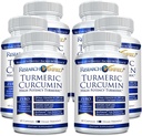 Forschung Verified Turmeric Curcumin - mit BioPerine, Curcumin C3 Complex - Vegan - Made in the USA - 360 Capsules