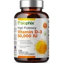 Biophix Vitamin D-3 10000 IU High-Potency 120 Softgels - hochkarätige Non-GMO Soy-Free unterstützt starke Knochen Immungesundheit