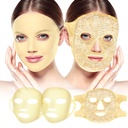 Face Ice Pack und 2 Packs Silikon Gesichtsmaske Cover, Volle Gesichtsgefrorene Masken Heiße kalte Gesichtskompress Reusable Hautpflege Set für Frauen für Puffiness Swelling Relief Beauty Spa Essentials