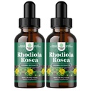 High Potency Rhodiola Rosea Tincture - Liquid Rhodiola Ergänzung für Stress Energie und Stimmung Unterstützung mit 3% Salidrosides Rosea Extract - Vegan Non-GMO & Alkoholfrei (120 Servietten)
