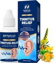 Tinnitus Relief für Ringe Ohren – Natürliche Ohrring Tropfen für Tinnitus Behandlung – Sooth Discomfort, Reduce Ear Noise – Ear Cleaner Ear Wax Entfernung Tropfen Verbessern Hören & Ear Gesundheit, Made in USA