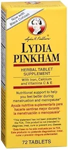 Lydia Pinkham Kräuter Tablet Supplement 72 Tabletten (PACK OF 2)