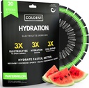 Kaltste Hydration - Elektrolyte Pulver-Packets - Non GMO & No Artificial Sugar - Elektrolyt-Getränk-Mix - Easy Open Single-Serving Stick Drop in Wasser - 20 Sticks pro Pack (Watermelon)