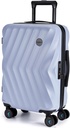 BAGSMART Transporter Sur Bagage 22x14x9 Airline Approuvé, PC Hardside Suitcase, 20 pouces Carryon avec Roues Spinner, Bagage de Voyage légère Rolling Valises pour hommes Femmes (Purple)