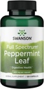 Swanson Full Spectrum Peppermint Blatt 400 Milligramme 120 Kapseln