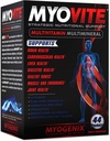 Myogenix Myovite Multivitamine für Sportler - Hochleistungs-Vitamine für Männer und Frauen Athleten, Tägliche Vitamine für optimale Ernährung, Muskelfunktion und allgemeine Gesundheit, 44 Packungen pro Box