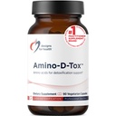 Designs für Gesundheit Amino-D-Tox - Aminosäure-Detox + Leberreiniger-Unterstützung - Ergänzungsmischung mit Glycin, Calcium D Glucarate, NAC + Mehr - Non-GMO (90 Kapseln)