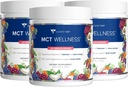 Gundry MD MCT Wellness-Pulver zur Unterstützung von Energie, Ketonproduktion und Gehirngesundheit, Keto Friendly, Sugar Free (90 Tage Versorgung, Wassermelone Limonade)