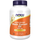 NOW integratori alimentari, olio di ribes nero 1000 mg doppia resistenza con 140 mg di GLA (acido gamma-linolenico), 100 Softgels
