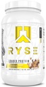 RYSE Loaded Protein Powder - Cinnamon Toast - 25g Whey Protein Isolate & Konzentrat mit Prebiotic Fiber & MCT - Low Carb, Low Sugar, Digestive-Friendly - 27 Portionen / 2 lb Tub