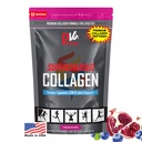 PhysiVantage Supercharged Collagen Peptides Powder - hydrolysiertes Collagen für Gelenk, Tendon, Ligament, & Skin Health Support - Granatapfel, Keto, Paleo, 16oz | Verbessert mit Vitamin C, BCAAs, Grass-Fed