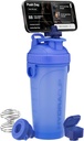 Hydra Cup JailBreak Bottle (1. Generation) - Kostenlos Ihr Shaker | Verwenden Sie als Stativ zu beobachten & Aufzeichnen Inhalt | Mixes Shakes | Includes Phone Clip, Pill Container, Funnel, Shaker Bottle & Dual Mixers