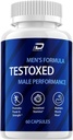 Testoxed Capsules Supplement, Testoxed Advanced Men Wellness Support, Official Testoxed Maximum Strength Energy Performance, Testoxed Premium Diät Formel Bewertungen (1 Pack - 60 Kapseln)