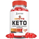 Gerechtigte Laboratorien Zünden Keto ACV Gummies Advanced 1000MG Zünden Keto Gummies Formel Apfel Apfel Apfel Apfelegar Formuliert mit Granatapfelfett Pulver B12 Vegan Non GMO 60 Gummys