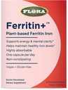 Flora Ferritin+ Delayed-Release Eisen Supplement - Pflanzenbasierte Eisenergänzung - Blutzelle & Energie Unterstützung - Vegan & Glutenfrei - Blister Pack - 30 Vegan Kapseln