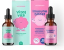 JoySpring Vital-Set - Kinder Vitamine & Minerals Natürlich Sourced | Non-Alcoholic, Sugar-Free Liquid Formula | Immunität Gesundheitsunterstützung | Vegan & Vegetarische Multivitamin Supplement