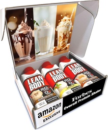 Labrada Lean Body Triple Taster Pack |On-The-Go Whey Blend Protein Shake, Zero Sugar, Glutenfrei, angereichert mit 22 Vitaminen & Minerals 8.45Fl Oz (Pack von 3)
