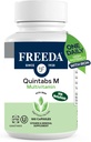 FREEDA Multivitamin – Quintabs-M mit Eisen – Kosher Multi Vitamins Ergänzungen für Frauen Gesundheit - Multivitamine für Frauen & Eisen-Defizienten Männer Erwachsene Vitamine Multivitamin (100)