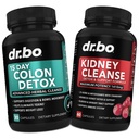 Colon & Kidney Cleanse Detox Support Supplement - 15 Tage Darmreiniger Pillen & Probiotic für Bloating & Daily Bowel Movement Flush - Helfen Sie Nieren, Blasen und Harnwege Gesundheit
