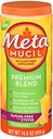 Metamucil Premium Blend Psyllium Fiber Powder Sugar mit Stevia Orange - 14.6 oz