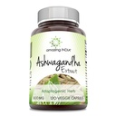 Erstaunlich Indien Ashwagandha 500 mg Veggie Kapseln Ergänzung | Hergestellt mit natürlichen Ashwagandha | Non-GMO | Glutenfrei (120 Count)