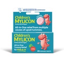 MYLICON Kinder-Tommy Relief für Kinder, 24 Kirschen Flavored Chewable Tablets