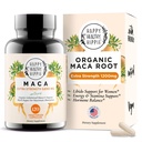 Bio Maca Root Capsules 1200 mg – Libido Booster für Frauen Fast Acting & Potent | Aphrodisiac Supplement | Energy Pills aus Peru | Inklusive Schwarzer Pfeffer für hohe Absorption | Vegan, 120 Ct