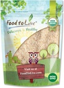 Essen zum Leben - Bio Volle Psyllium Husks, 4 Unzen - Non-GMO Flakes, Vegan, reich an Ballaststoffen, Natürliche Nahrungsverdünner, gut zum Backen