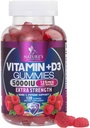 Vitamin D3 Supplement Gummy 5000 IU (125 mcg) Diät Vitamine D für Männer und Frauen - Knochen, Zähne, Muskel- und Immungesundheitsunterstützung, Hohe Potenz VIT D3 Nature's Non-GMO & Gluten Free - 120 Gummie