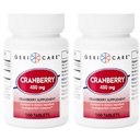 High-Potency Cranberry Supplement - 450mg Pure Cranberry Tablets für Urinary Tract Health Natürliche UTI Prävention für Männer & Frauen-GVO, Gluten & Dairy Free Cranberry Konzentrat 100 Count (2pk)