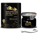 Shilajit Pure Himalayan Organic Shilajit Resin Supplement- Gold+ Grad mit 85+ Trace Minerals mit 75% Fulvic Säure, Gesamtenergie & Immununterstützung, Reines Shilajit für Männer & Frauen, 65g