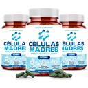 Stammzellergänzungen 500mg (180 Cap) Natürliche Anti-Aging & Langlebigkeit Unterstützung mit Spirulina & Chlorella, Boost Cellular Renewal, Wiederherstellung jugendlicher Energie, Reduce Joint Soreness – Celulas Madre