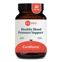 ruved Carditone - Natural Heart Health Supplement für Damen und Herren, BP Formel, ganzheitliche Herzunterstützung mit Rauwolfia, Arjuna, Calcium und Magnesium - 30 vegetarische Caplets (Pack mit 1)