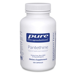Pure Encapsulations Pantethine | Integratore Ipoallergenico Supporta Metabolismo lipidico sano e funzione cardiovascolare | 120 capsule