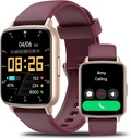 Smart Watch für Männer Frauen-46mm HD AI Voice Assistant Smar twatch (Answer/Make Calls), Herzfrequenz Tracking, Schlafmonitor, Fitness Tracker, für Android iPhone Samsung Kompatible IP68 Smartwatch