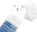 Pill Pouches, Plastic Pill Bags (Pack mit 200) – Pocket Travel Pill Baggies – Wiederverschließbare Reißverschluss Pille Organizer Pouch Bags – 3” x 2” – Daily Medicine Storage Pouches – Clear w/Write on Label