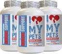 Dog Allergy Chews - Dog Immune Support - Booster - Gesundes PET - Supplement - Licorice for Dogs - 180 Treats (3 Flaschen)