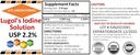 Generisches A2Z Bio Lugols Jod und Kaliumjodid 2.0% Lösung, 1 Fl Oz - Flüssige Ergänzung Tropfen für Schilddrüsenunterstützung, Detox, Metabolismus, Made in USA