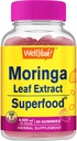 Naja Moringa Blätter Extrakt Gummi (4.000mg) | Antioxidantien und Immununterstützung | Glutenfrei, Non GMO | Erdbeeren Geschmack | 60 Count