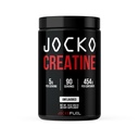 Jocko Fuel Creatine Monohydrate, reines mikronisiertes Pulver für Männer & Frauen, unterstützt Muskelwachstum, Stärke, Erholung & Kognition, Unflavored, 450 Gramm, 90 Servierungen