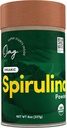 OMG! Superfoods Bio Spirulina Pulver - 100% rein, USDA Certified Organic - Gute Quelle von Eisen, Vitamin A & Vitamin B12. - 8 Unzen (1 Paket) ...