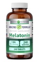 Erstaunliche Formeln Melatonin 1 Mg Tabletten (Non GMO, Glutenfrei) - Beste Wahl der natürlichen Schlafhilfe-Ergänzung – fördert Beruhigung und entspannende Wirkung - 240 Tabletten - Geeignet für Vegetarier