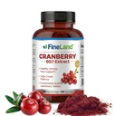 FineLand Cranberry Extract 30.000mg Stärke pro Kapsel — High Potency Cranberry Pills for UTI Support — 100 Vegan Capsules, 100-Day Supply, Non-GMO, Made in USA