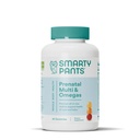 SmartyPants Pränatale Vitamine für Frauen, Multivitamin-Gummien: Omega 3 Fischöl (EPA/DHA), Biotin, Methylfolat, Vitamin D3, C, Vitamin B12, B6, A, K & Zink, Inositol, 80 Count (20 Tage Versorgung)