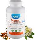 One Planet Nutrition Nano Curcumin Plus 500 mg Veggie Kapseln (240 Servierungen), Nano Curcumin mit Boswellia für hohe Absorption, unterstützt Gelenk- und Immungesundheit, Non-GMO, Vegan, Glutenfrei